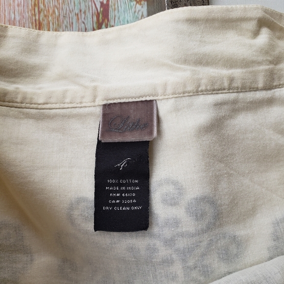 Anthro Lithe Little Cigarro Emboridered Skirt 4 - Picture 7 of 7